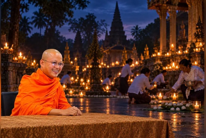 Buddhist leader urges preservation of Cambodia's rice-offering tradition, respect for differing beliefs